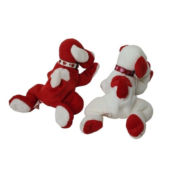 Ty Beanie Babies Honey-Bun and Sugar-Pie Stuffed Animal Plush Toy 2004 Valentine - Picture 2 of 12